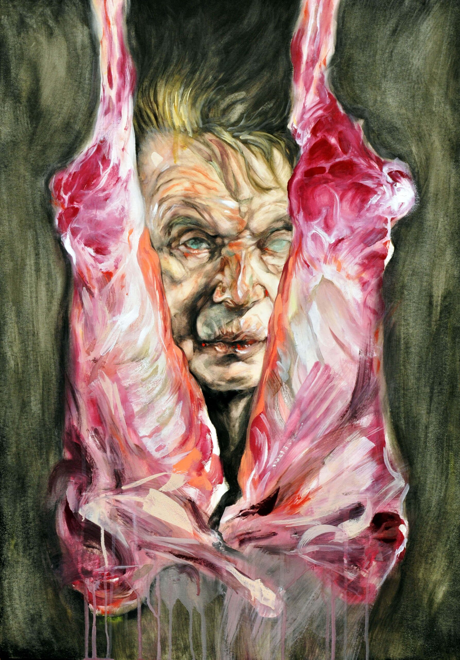 EDOARDO Tra le carcasse - 100x70 cm-min